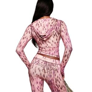 Pink Leopard Print I AM GIA PANTS SIZE SMALL